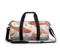 KLOPH Sports Gym Bag for Women Men Travel Duffel Bag Fantastic Fish Pictures Weekender Bag Canvas Carry on Overnight Bag for Travel Swimming Fitness Workout Sports Duffle Bag, 17.7in/9in/9in, style-1,