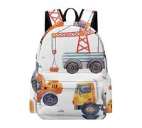 KLOPH Truck Creative Pattern Travel Backpack for Men Women 15.6 Inch Laptop Backpacks Carry On Backpack Work Business Backpacks