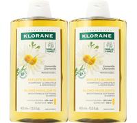 Klorane Brightening & Softening Shampoo 400ml X 2