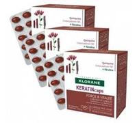 Klorane Keratincaps Hair Loss 3 x 30 Capsules