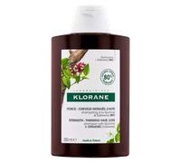 Klorane Strengthening Quinine and Organic Edelweiss Shampoo - Tired Hair, Hair Loss - Sulphate-Free, Vegan* Formula - 1x 200ml Bottle