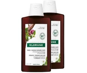 Klorane Weakened Shampoo with Quinine and Edelweiss Bio 2 x 400 ml