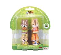 Klorofil 700301 Nutnut Family Collectible Characters, Multi-Colour