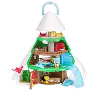 Klorofil - Le Sapin Gla Resort - Children's Toy - Ski Resort - Invent Your Stories - Miniature World Universe - 1 Character and 9 Accessories Included 700214
