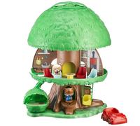 Klorofil - Magic Tree - Includes: 2 characters + 12 accessories (1 car, 1 sleeping area, 1 swing, 2 beds, 1 table, 4 chairs, 1 bench and 1 chair)