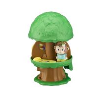 Klorofil Pocket Magic Tree - Portable Interactive Toy with Rooms, Accessories and Surprises - Stimulates Imagination and Fine Motor Skills - From 18 Months - Ideal to Take Anywhere