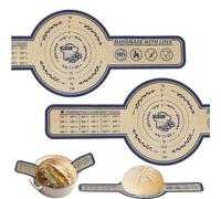 KLOSN Silicone Bread Sling for Dutch Oven, 2 Pack (8" Round) - Non-Stick & 500°F Heat Resistant Sourdough Mat, Easy to Clean, Reusable Food-Grade Sourdough Slings - Fits 5 qt and up Dutch Ovens