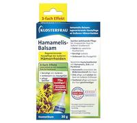 Klosterfrau Witch Hazel Balm, Regenerating Skin Care for External Hemorrhoids, Triple Effect Supportive with Witch Hazel, Zinc and Panthenol, 30 g