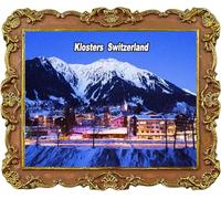 Klosters,Switzerland Travel Souvenir Refrigerator Magnet Fridge Decorations Magnet