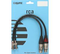 Klotz ALPF030 Supreme RCA-to-XLR cable set 3 metres