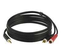 Klotz Y-Cable 3.5mm - Twin RCA Cable 6m