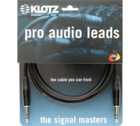 Klotz B-3 B3PP1K0100 Gold-Plated Stereo Jack 3p Cable, 1m