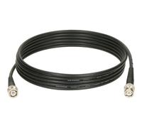 Klotz C-58U1D-000.3 BNC Coax Cable, 50 Ohm, 0.3m (Black)