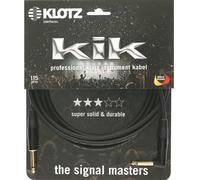 Klotz KIKKG3.0PRSW Straight to Right-Angled Gold-Plated Jack Cable, 3m