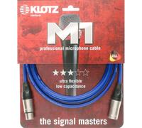 Klotz M1 K BL XLR Microphone Cable, 15m (Blue)