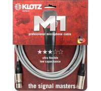 Klotz M1 K GR XLR Microphone Cable, 15m (Grey)