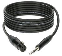 Klotz M1FS1B0500 Female 3-Pin XLR - 3p Jack Microphone Cable, 5m