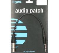 Klotz M1FS1K0060 XLR-F to Jack Microphone Cable, 60cm