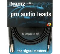 Klotz M1MS1K0500 M-XLR to Jack Microphone Cable, 5m