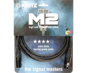 Klotz M2FM1-2000 3-Pin Neutrik XLR Microphone Cable, 20m