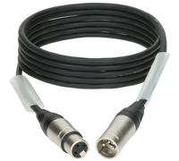 Klotz PD3-3XK11A005.0 3p XLR AES/DMX Cable, 5m (Black)