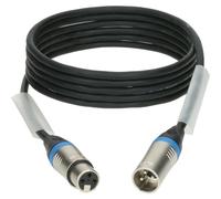 Klotz PD3-3XK22A001.5 3p XLR AES/DMX Cable, 1.5m (Black)
