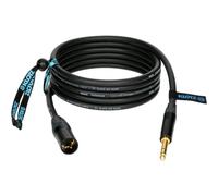 Klotz TI-MMS0300 Titanium StarQuad Male XLR to Jack Cable, 3m