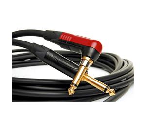 Klotz TIR0600PSP Neutrik Silent Plug right-angled jack guitar cable, 6 m