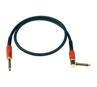 Klotz TMPR-0090 2p jack to right-angle jack 90cm patch cable, gold