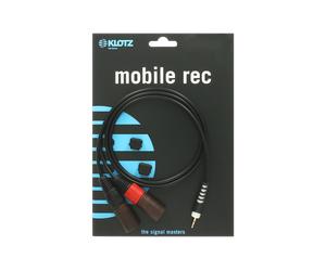 Klotz Y Cable Mini Jack Plug 3.5 mm 2 x XLR Male 3m