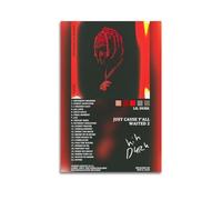 klouds Lil Durk Album Just Cause Y'all Waited 2 Tracklist Poster Decorative Painting Canvas Bed Room Art Living Room Decor Modern Aesthetic Poster 12x18inch(30x45cm) Unframe-style