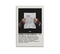 klouds Lil Durk Album Signed to The Streets 3 Poster Decorative Painting Canvas Bed Room Art Living Room Decor Modern Aesthetic Poster 12x18inch(30x45cm) Unframe-style