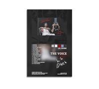 klouds Lil Durk Album The Voice Tracklist Poster Decorative Painting Canvas Bed Room Art Living Room Decor Modern Aesthetic Poster 12x18inch(30x45cm) Unframe-style