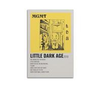 klouds MGMT Album Poster Little Dark Age Poster Decorative Painting Canvas Bed Room Art Living Room Decor Modern Aesthetic Poster 08x12inch(20x30cm) Unframe-style