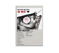 klouds Mother Mother Album O My Heart Poster Decorative Painting Canvas Bed Room Art Living Room Decor Modern Aesthetic Poster 16x24inch(40x60cm) Unframe-style