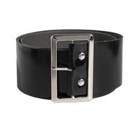 KLOVA Christmas Santa Belt for Adults - Black Pirate Faux Leather Wide Belt for Men Women - Cosplay Novelty Costume Accessory