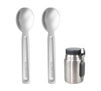 KLOWOAH Replacement Spoon Compatible with Stanley 18 oz Food Jar,Stainless Steel Spoon,Dishwasher Safe (2 spoons)