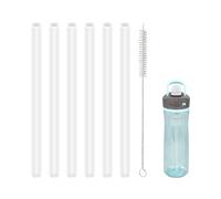 KLOWOAH Replacement Straws Compatible with Contigo Ashland 2.0 Leak-Proof 24oz 32oz Water Bottle (Pack of 6)