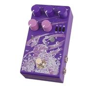 Klowra Gnash Dual-Channel Analog Distortion Guitar Effects Pedal, Series/Parallel High-Gain Drive with Wavefolder & Mid-Cut, True Bypass, Fully Analog Through-Hole Circuitry for Modern & Vintage Tones