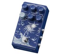 Klowra Limbo Stereo Reverb Pedal with Shimmer, Tide & Freeze - 9 Ambient Effects for Electric Guitar, Bass & Synth - Analog Dry Through for Zero Tone Loss - Ideal for Worship, Shoegaze & Live Gigs