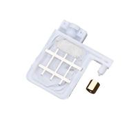 KLRAEZ 10pcs DX4 DX5 Big Ink Damper White Fit For Mutoh Xuli Allwin Human Zhongye Galaxy Solvent Printers 3X2mm 4X3mm Connector(3x2mm with Nut)