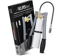 KLRStec® Premium Grease Gun - High pressure system grease gun for grease nipples with variable stroke incl. gripper coupling and high pressure hose.