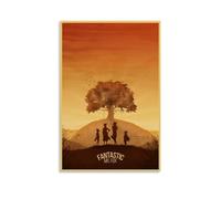 KLRXSPBR Fantastic Mr. Fox Poster Decorative Painting Canvas Wall Posters And Art Picture Print Modern Family Bedroom Decor Posters 16x24inch(40x60cm)
