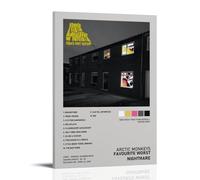 KLRXSPBR Favourite Worst Nightmare - Arctic Monkeys Poster Decorative Painting Canvas Wall Posters And Art Picture Print Modern Family Bedroom Decor Posters 12x18inch(30x45cm)
