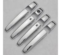 KLSDB Car Exterior Door Handles for Chrysler Voyager Grand Voyager, Exterior Handle Trim Cover Scratch Protector Durable Shell Replacement Accessories,A/Electroplating-A/Style 2