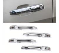 KLSDB Car Exterior Door Handles for Chrysler Voyager Grand Voyager, Exterior Handle Trim Cover Scratch Protector Durable Shell Replacement Accessories,A/Electroplating-A/Style 1
