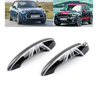 KLSDB Car Exterior Door Handles for Cooper R50/R52/R53/R55/R56/R57/R58/R59/R60/Countryman 2001-2013, Exterior Handle Trim Cover Scratch Protector Durable Shell Replacement Accessories