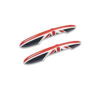 KLSDB Car Exterior Door Handles for Cooper S R50 R52 R53 R55 R56 R57 R58 R59 R61 2001-2015, Exterior Handle Trim Cover Scratch Protector Durable Shell Replacement Accessories