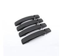 KLSDB Car Exterior Door Handles for Land Rover Freelander 2 3 2010-2015, Exterior Handle Trim Cover Scratch Protector Durable Shell Replacement Accessories,A/Painted Black 1