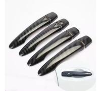 KLSDB Car Exterior Door Handles for Nissan Maxima 2016-2020, Exterior Handle Trim Cover Scratch Protector Durable Shell Replacement Accessories,A/Carbon Fiber Pattern-2 Smart